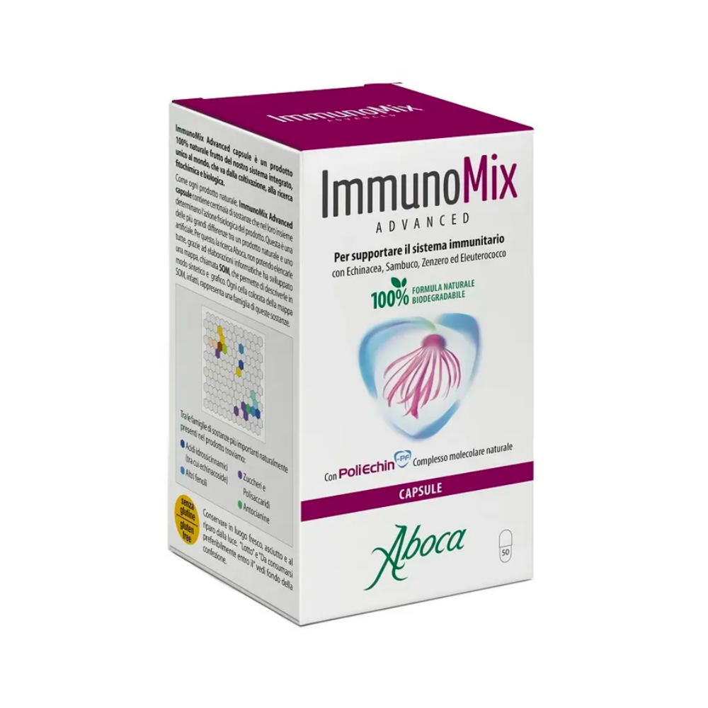 Aboca Immunomix Advanced 50 Capsule - immunostimolante