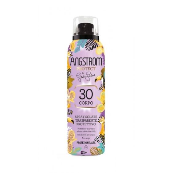 Angstrom Protect SPF30 Spray Solare Corpo Trasparente 200ml