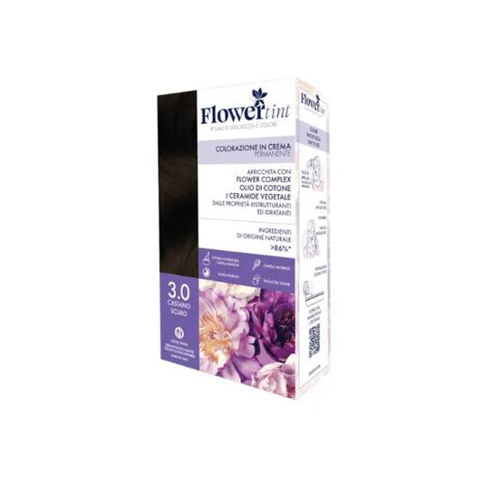 Flowertint Colorazione In Crema Permanente Colore 3,0