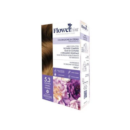 Flowertint Colorazione In Crema Permanente Colore 5,3