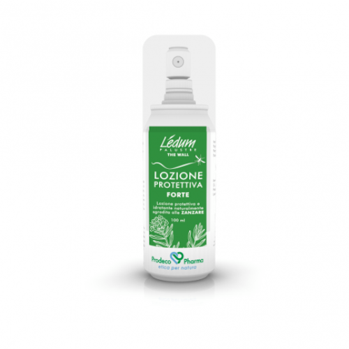 Ledum The Wall Lozione Protettiva Forte Zanzare 100ml -