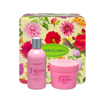 L’Erbolario Segreti Di Bellezza Duo 3 Rosa Crema Corpo 200ml