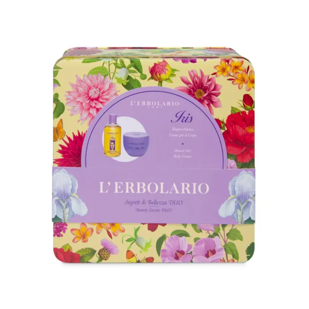 L’Erbolario Segreti Di Bellezza Duo Iris Bagnoschiuma 250ml