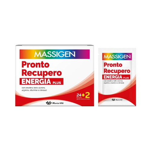 Massigen Pronto Recupero Energia Plus 24+2 Bustine - sali