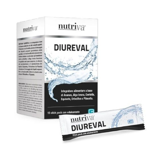 NUTRIVA DIUREVAL 15STICK PACK - drenanti