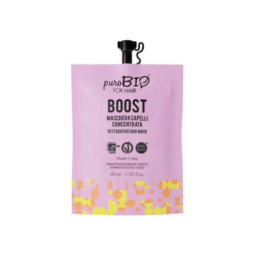 Purobio For Hair Maschera Boost Concentrata Bustina 40ml -