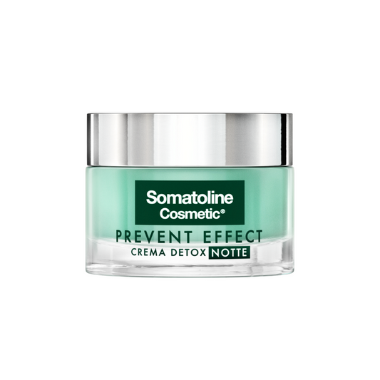 Somatoline Cosmetic Viso Prevent Effect Crema Detox Notte