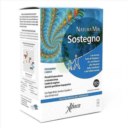 Aboca Natura Mix Advanced Sostegno 20 Bustine - energizzanti