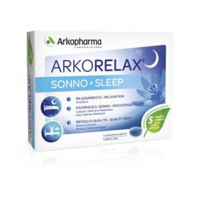 Arkorelax Sonno 30 Compresse - calmanti