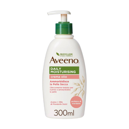 Aveeno Crema Olio Idratante Corpo 300ml - crema corpo