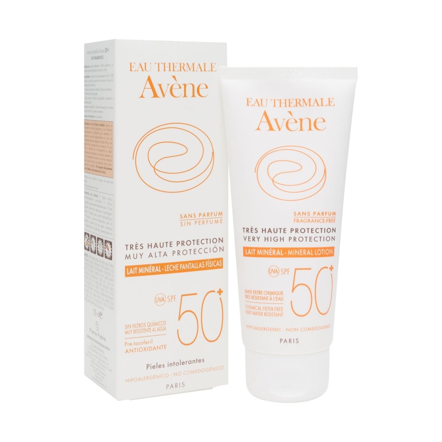 Avene Solare Latte Schermo Minerale SPF50+ 100ml - solari