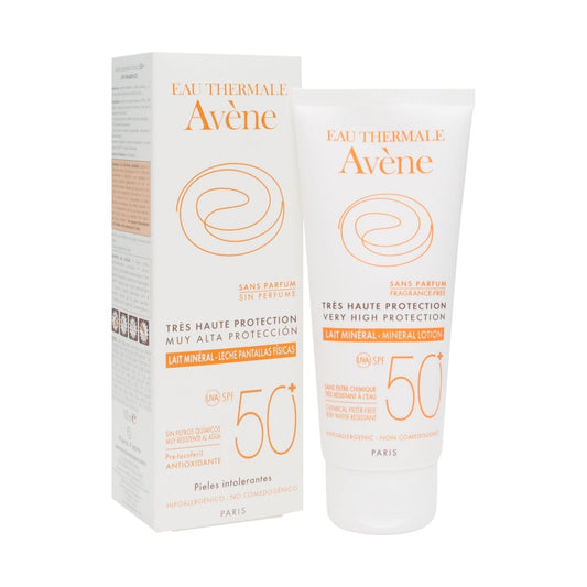 Avene Solare Latte Schermo Minerale SPF50+ 100ml - solari