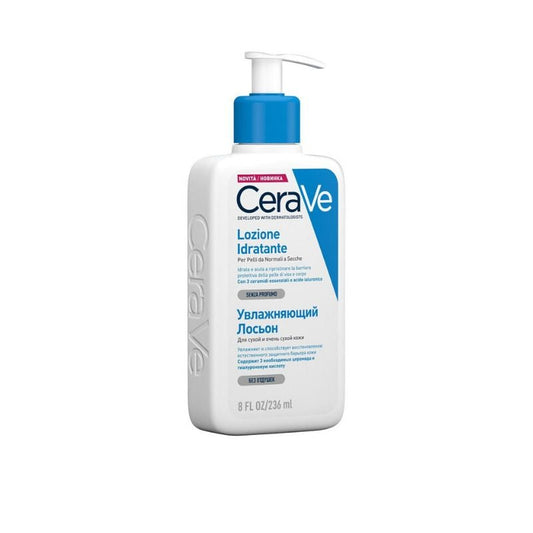 CeraVe Lozione Idratante Corpo Pelle Secca Molto Secca 236ml