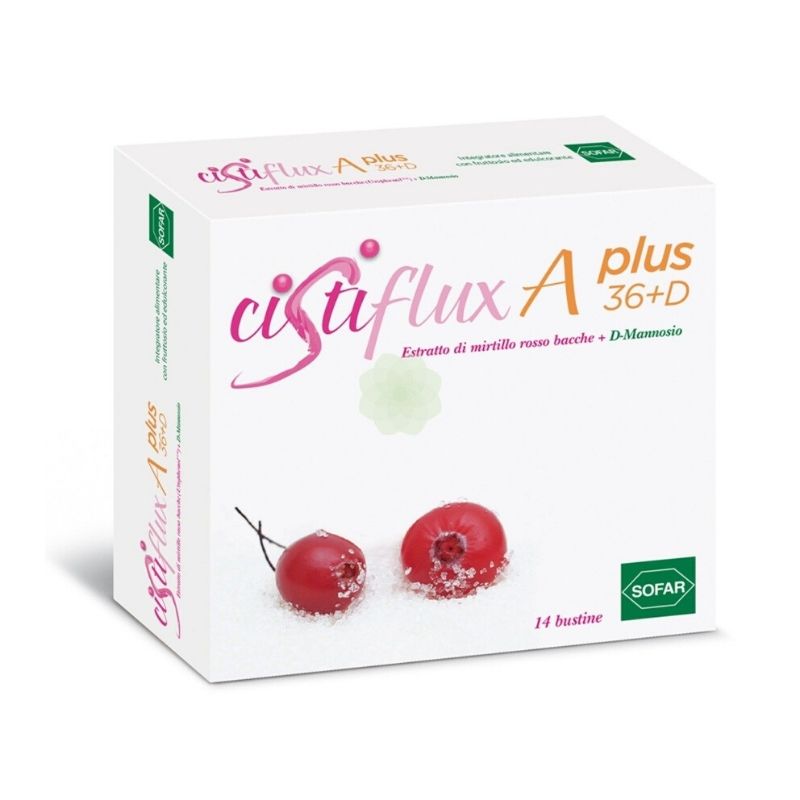 Cistiflux A Plus 36+D 14 Bustine - sistema urinario