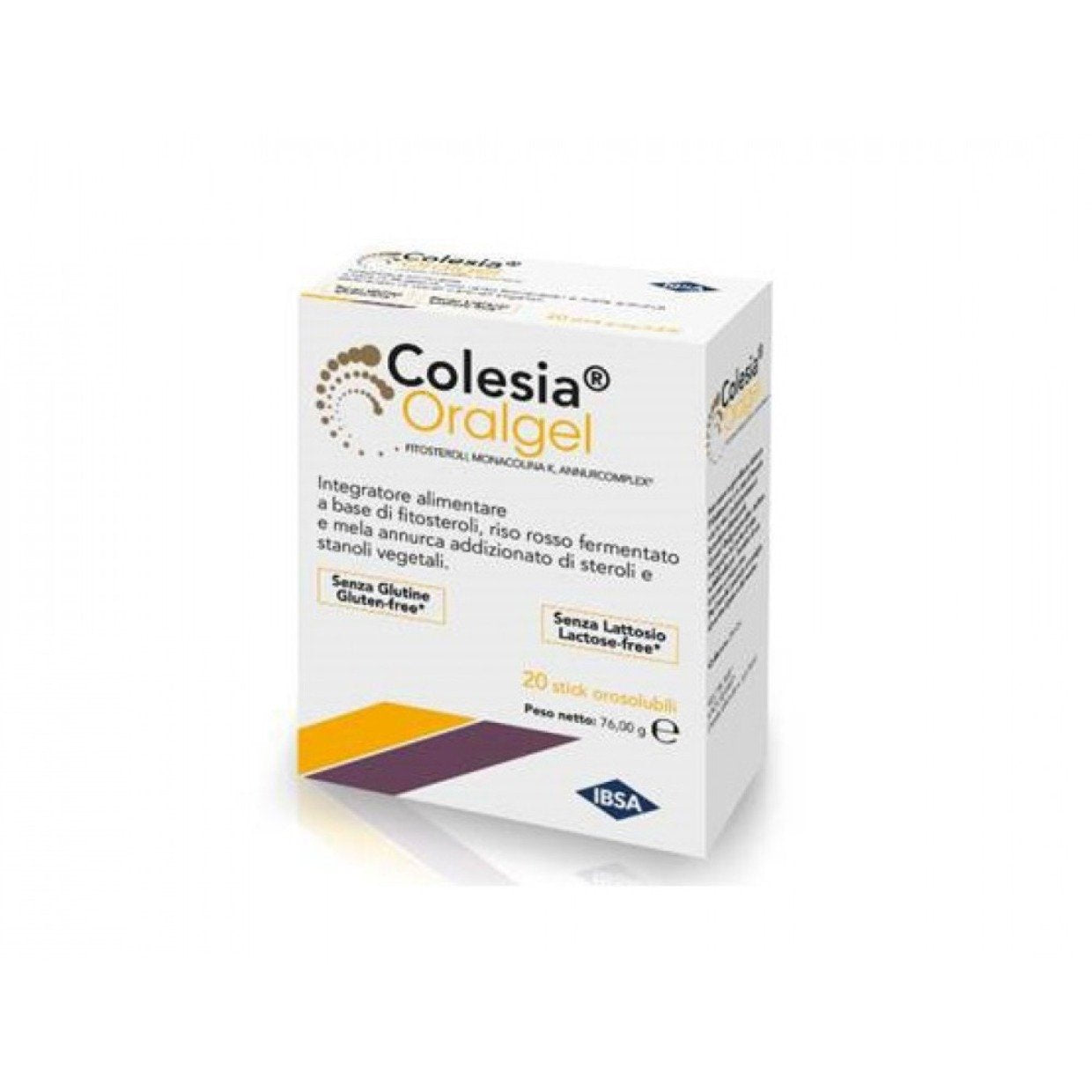 Colesia Oralgel 20 Stick Orosolubili - colesterolo