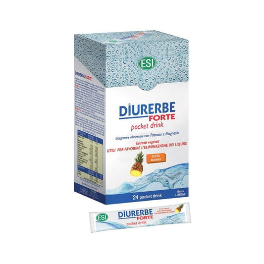 Diurerbe Forte 24 Pocket Drink Ananas - drenanti