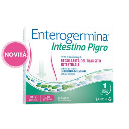 Enterogermina Intestino Pigro 10 Bustine - integratore