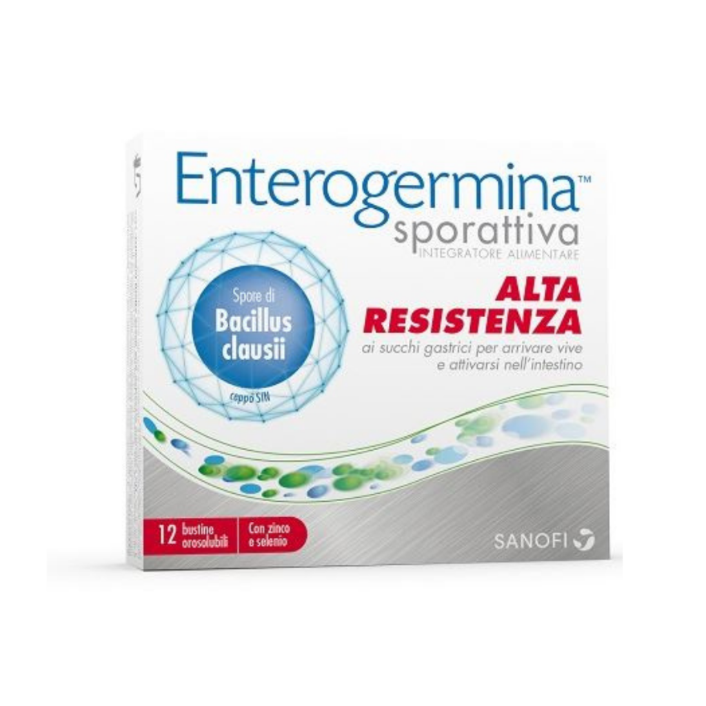 Enterogermina Sporattiva 12 Bustine - fermenti lattici