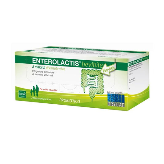 Enterolactis 12 Flaconcini 10ml - fermenti lattici