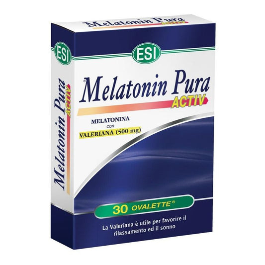 Esi Melatonin Pura Activ 30 Ovalette - calmante