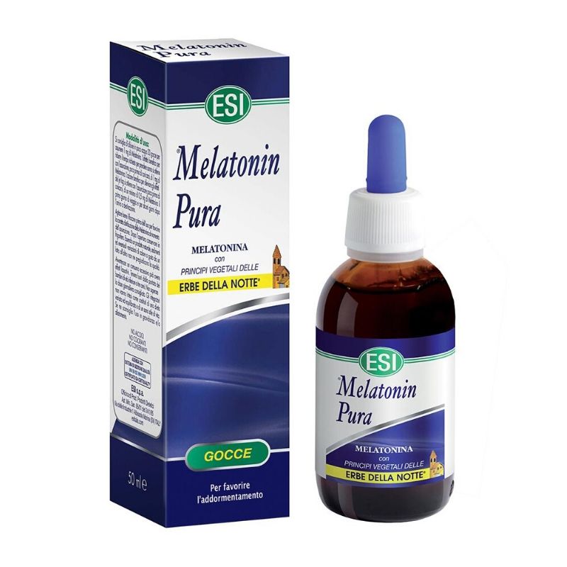 Esi Melatonin Pura Gocce Erbe Notte 50ml - calmante