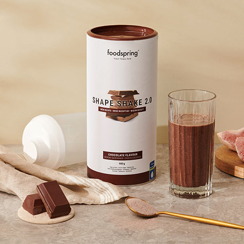 Foodspring Shape Shake 2.0 Cioccolato 900g - proteine