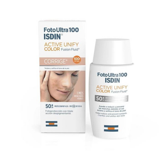 FotoUltra Isdin Crema Active Unify Color Fusion Fluid SPF