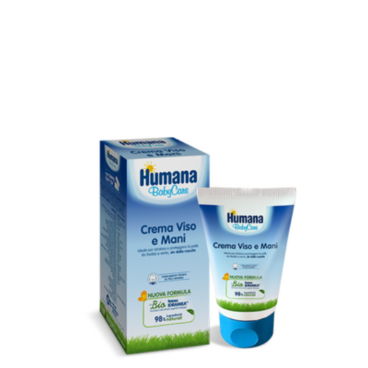 Humana Baby Care Crema Viso e Mani 50 ml - crema viso