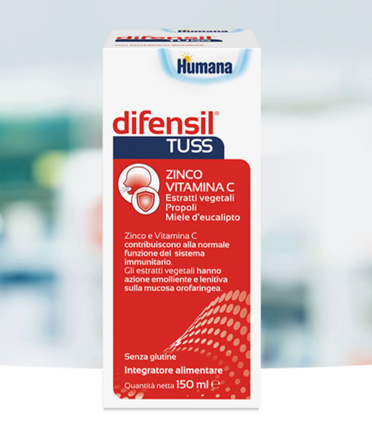 Humana Difensil Tuss 150ml - integratore alimentare