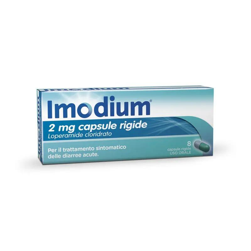 Imodium 8 Capsule Rigide 2mg - disturbi gastrointestinali