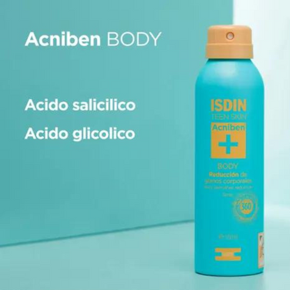 Isdin Acniben Body Spray Antiacne 150ml - spray corpo