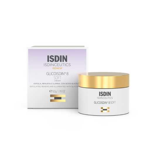 Isdin Isdinceutics Glicoisdin 8 Soft Crema Viso Esfoliante