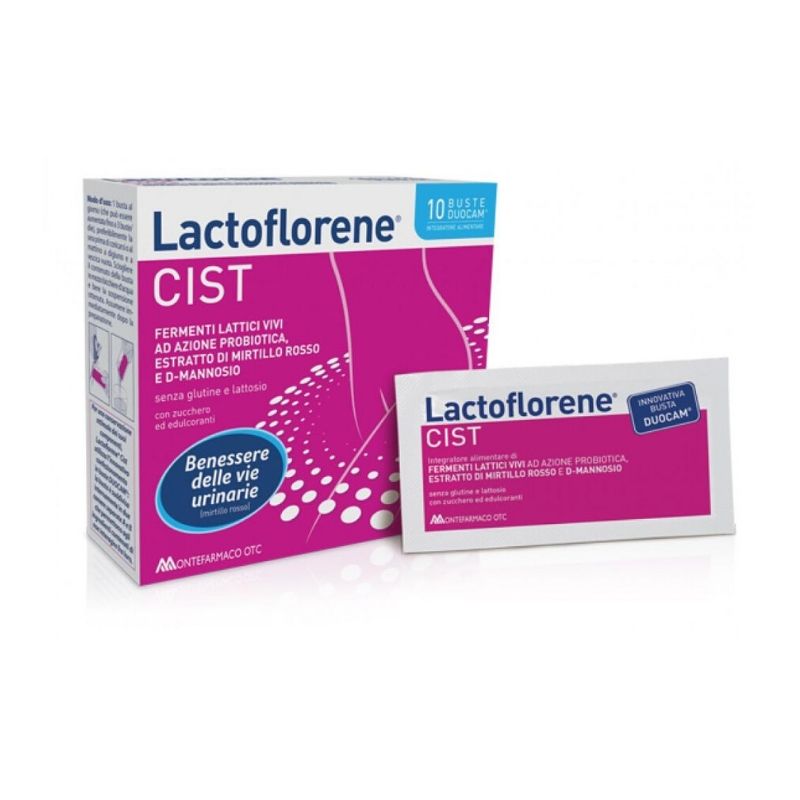 Lactoflorene Cist 10 Buste - disinfettante urinario