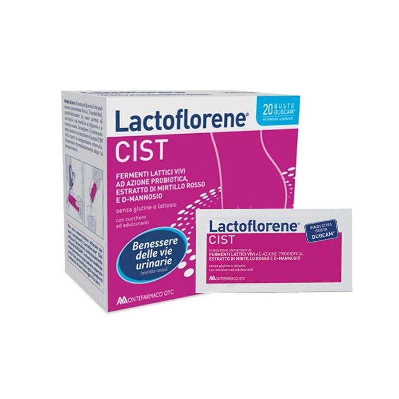 Lactoflorene Cist 20 Buste - disinfettante urinario