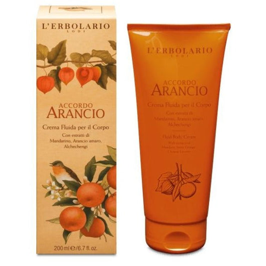 L’erbolario Crema Fluida per il Corpo Accordo Arancio 200ml