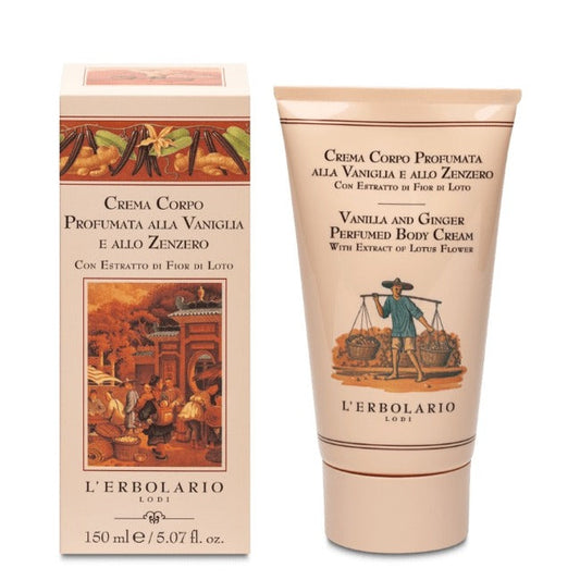 L’erbolario Crema Profumata Vaniglia e Zenzero 150ml - crema