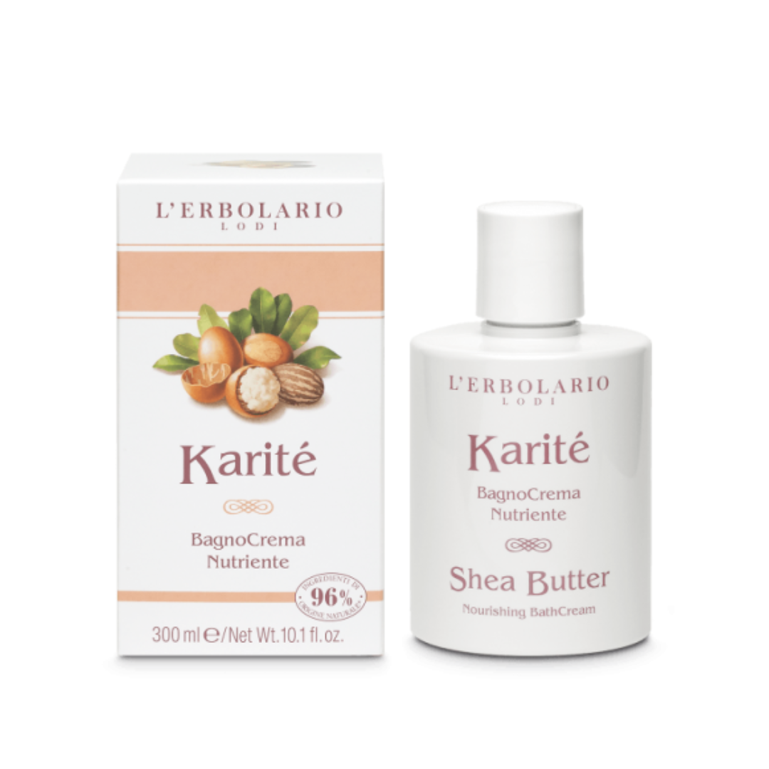 L’Erbolario Karité Bagno Crema Nutriente Detergente Cremoso