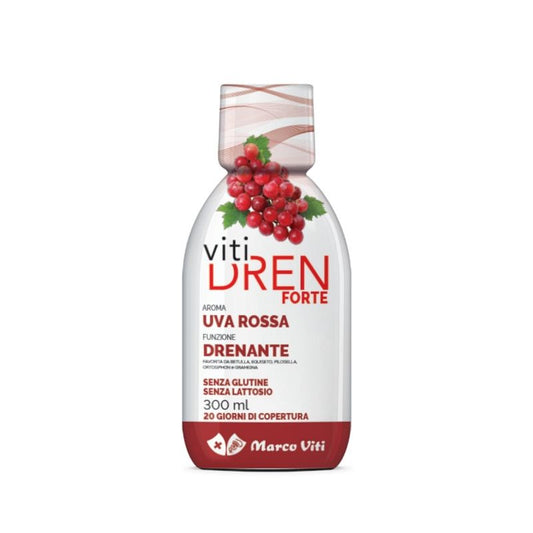 Marco Viti Vitidren forte uva rossa 300ML - drenanti