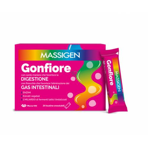 Massigen Gonfiore 20 Bustine Orosolubili - integratore