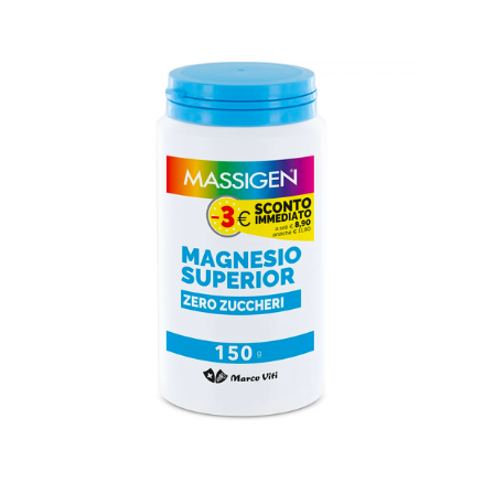 Massigen Magnesio Superior 150g - magnesio