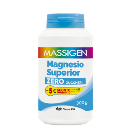 Massigen Magnesio Superior Promo 300g - magnesio