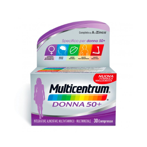 Multicentrum Donna 50+ 30 Compresse - vitamine