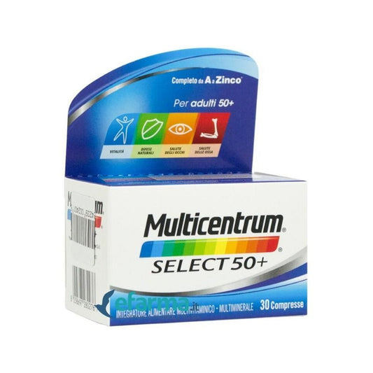 Multicentrum Select 50+ 30 Compresse - integratore