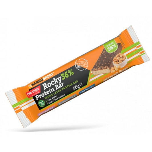 Named Rocky 36% Protein Bar Salty Peanuts 50G - barretta