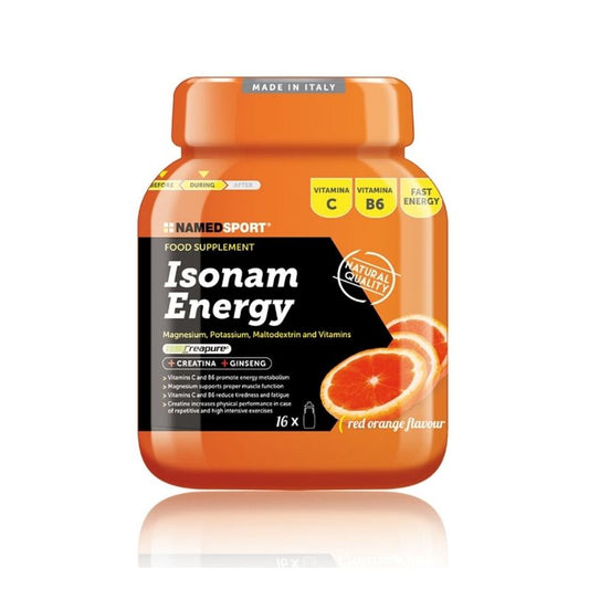 Named Sport Isonam Energy Orange Polvere 480 Grammi - sali