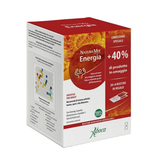 Natura Mix Advanced Energia 28 Bustine Orosolubili