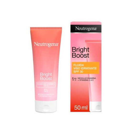 Neutrogena Bright Boost Gel Fluido Idratante Viso 50ml SPF30