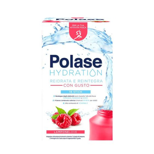 Polase Hydration Gusto Lampone 12 Bustine - sali minerali