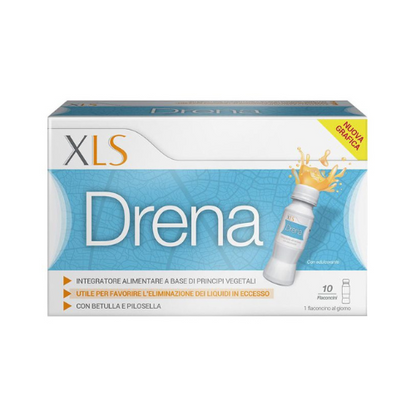 XLS Drena 10 Flaconcini - drenanti