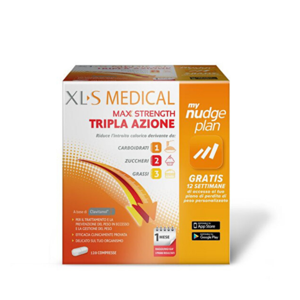 XLS Medical Max Strength 120 Compresse - dimagrante